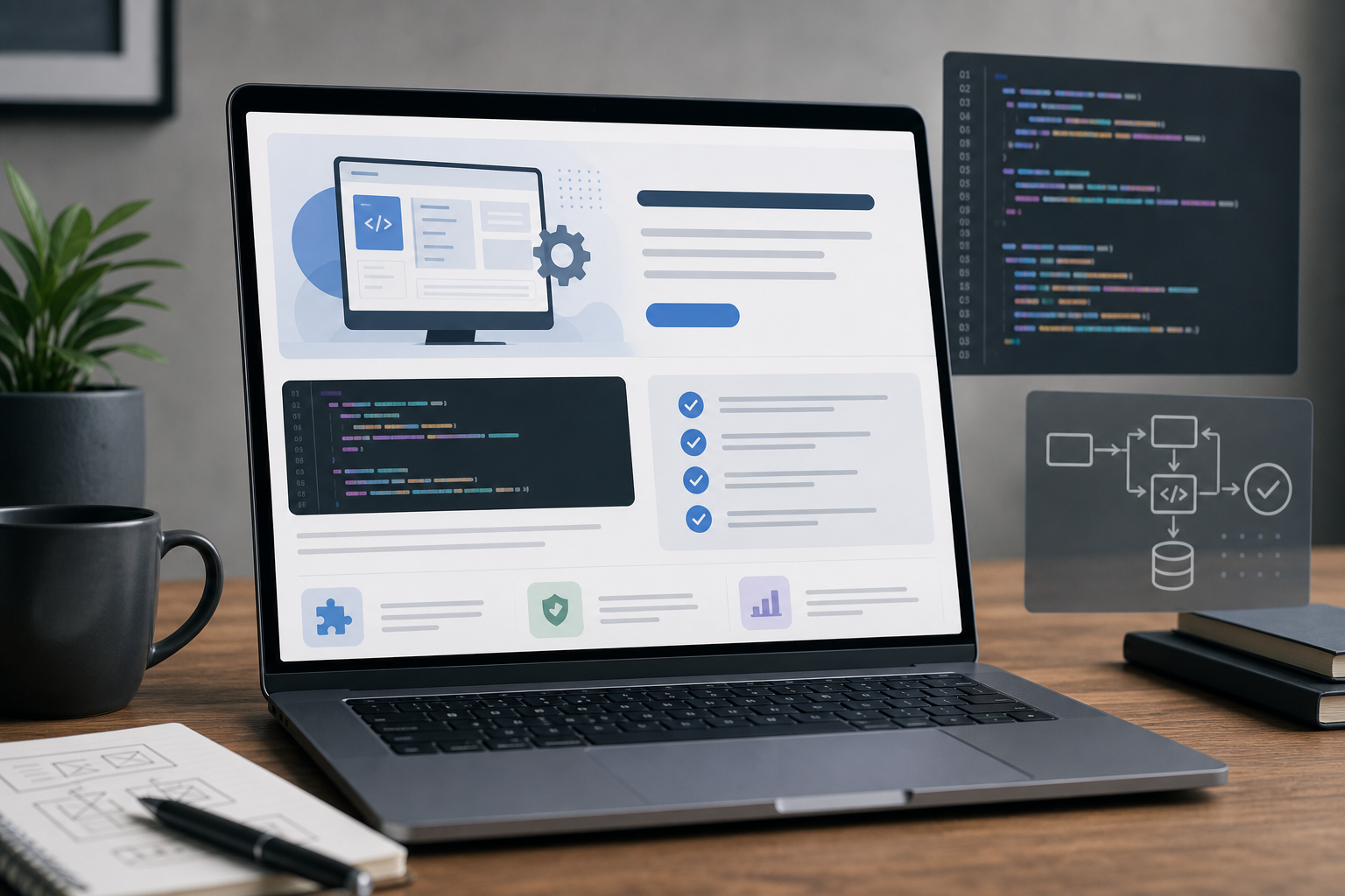 Custom software development blog guides on cost, automation, and AI