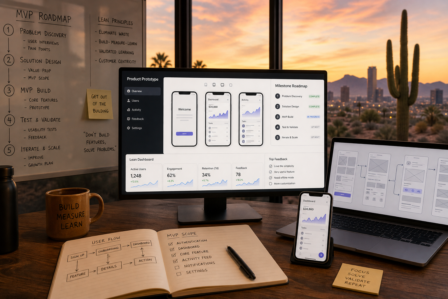 MVP development in Phoenix for startups and product teams
